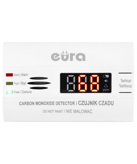 Anglies monoksido detektorius Eura CD-80B8