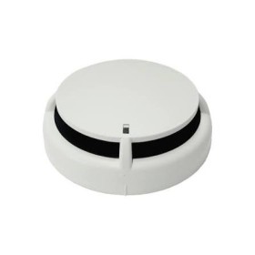 Modernaus dizaino laidinis dūmų detektorius Cofem C50 SBK, 12-30V (baltas)
